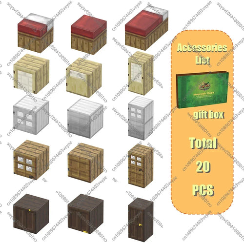 Magnetic Building Blocks Extra's Esentials