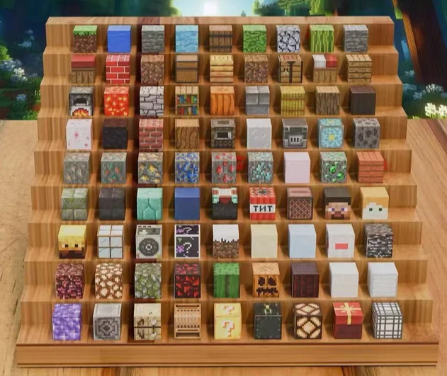 Magnetic Building Blocks Randon Selection