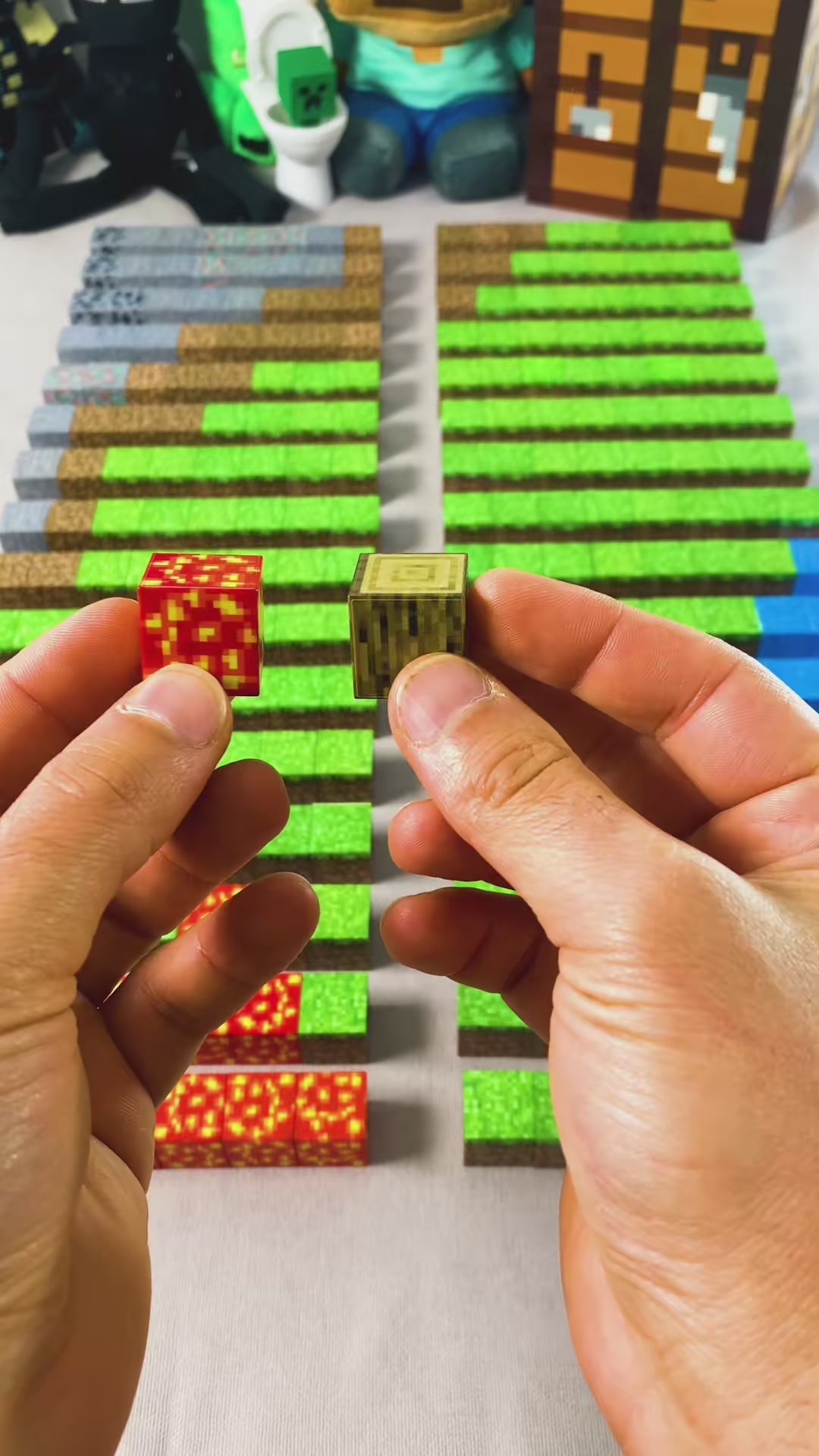 Magnetic Building Blocks Randon Selection